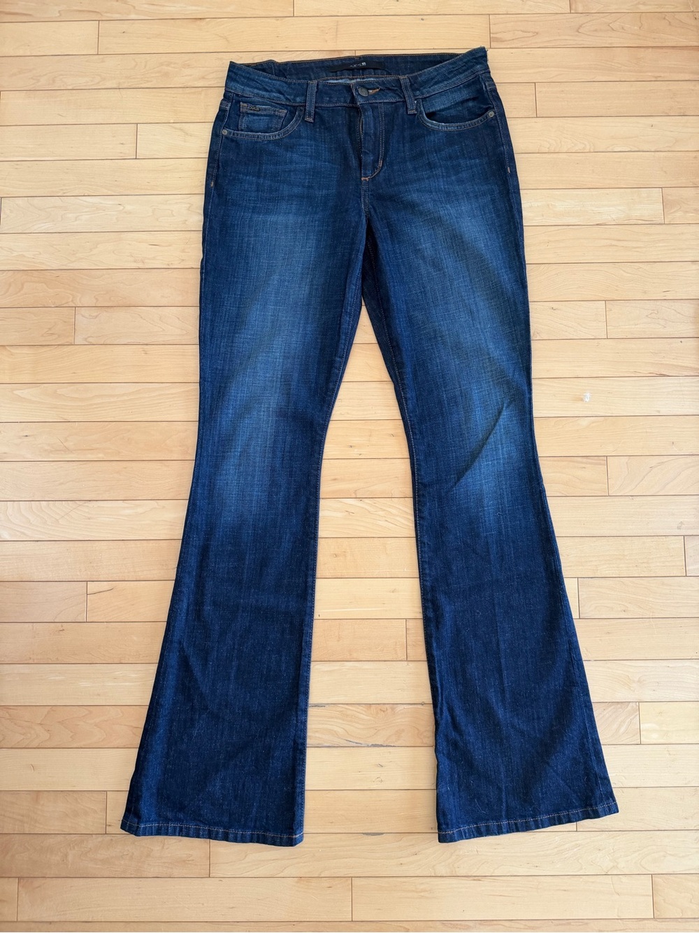 Joe's Jeans Visionaire Bootcut Jeans Women's Size 29 Dark Wash Stretch Denim
